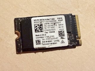 SSD Western Digital 1TB M.2 2242 NVMe Gen4 PCSN740