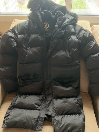 Parca Negra Glorious Gangsta Talla XS