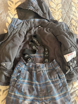 Conjunto Mono Nieve Chaqueta y Pantalón