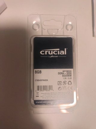 Memoria RAM SODIMM DDR4 3200 8GB Crucial