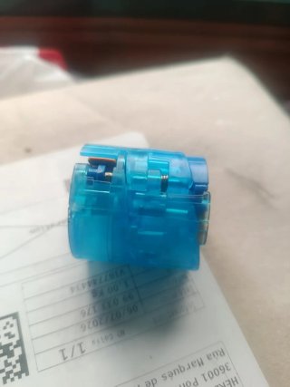 Figura Bakugan Azul Traslúcido