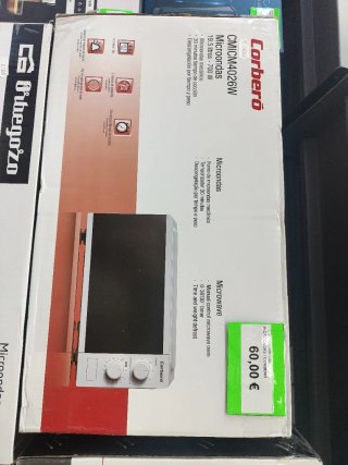 Microondas Corberó 19.5L 700W