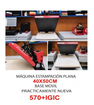 Máquina de Estampación Plana 40x50cm