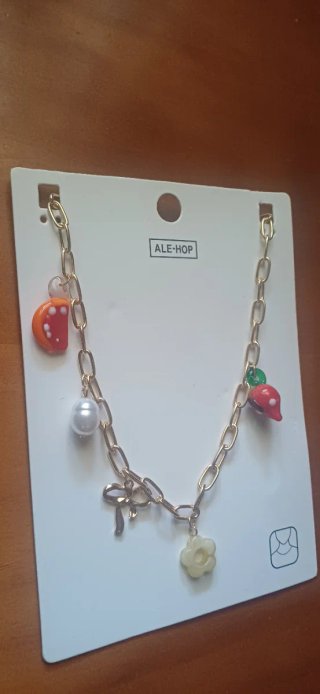 Collar Ale-Hop con Abalorios