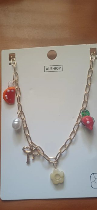 Collar Ale-Hop con Abalorios