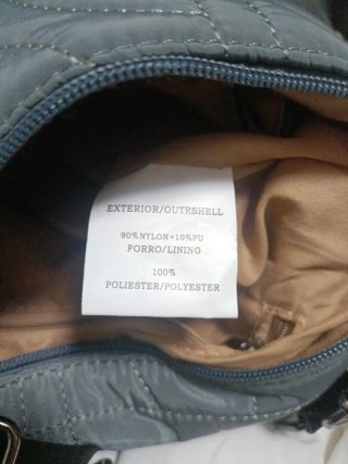Bolso Mochila Gris