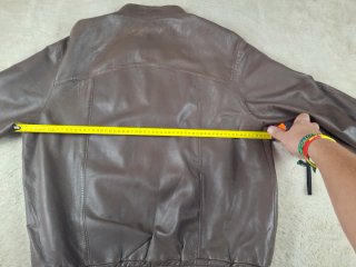 Chaqueta Bomber Piel Vintage Yves Saint Laurent