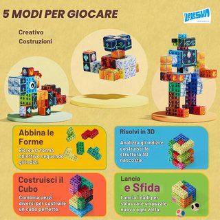 Set di mattoncini costruibili colorati
