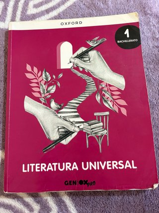 Literatura universal, 1 Bachillerato, Geniox Pro
