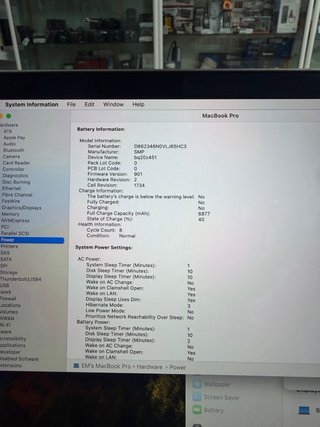 MacBook Pro 2018 15” i7 16GB RAM 1TB SSD