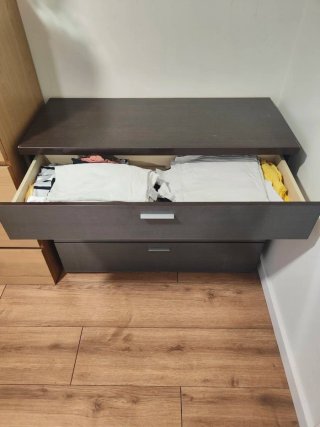 Dormitorio con cama de 1,50m