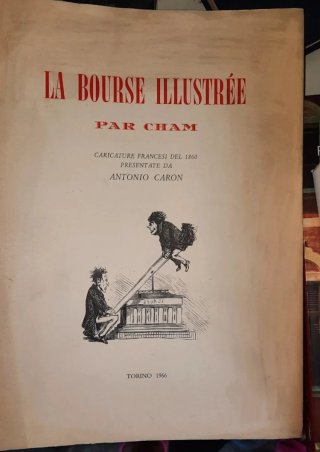 Libro di caricature francesi