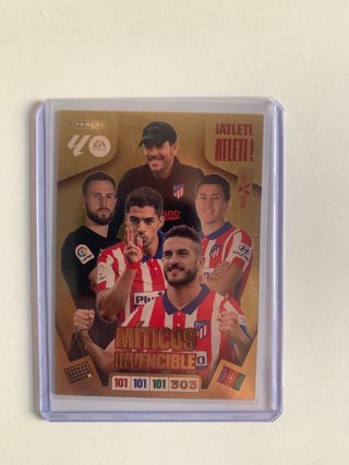 Cromo Panini Míticos Invencibles Atleti 2025/26