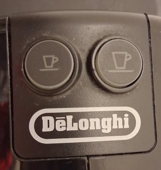 Macchina da caffè Nespresso De'Longhi nera