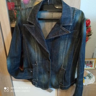 Cazadora vaquera azul
