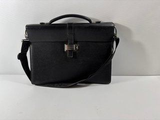 Maletín Montblanc Westside Piel Negro