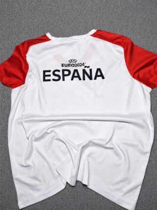 UEFA Football Jersey Spain Oversize Y2K Streetwear
