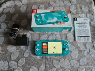 Nintendo switch lite Azul