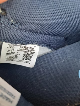 Zapatillas Nike Blancas y Azules Talla 44