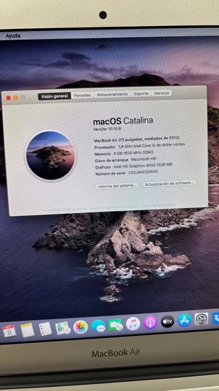 MacBook Air 13 (2012) Plata i5