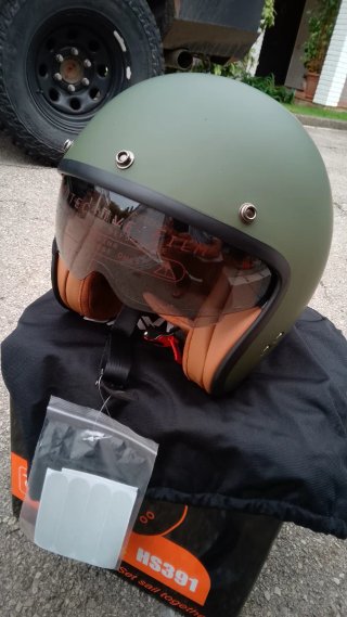 Casco Jet Vintage Dawnrise HS391