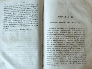 1884 libro El héroe y el César Vol ll Tapa piel