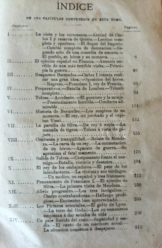1884 libro El héroe y el César Vol ll Tapa piel