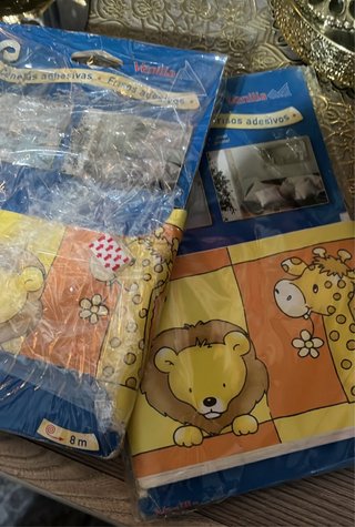 2 Rollos de Cenefas Adhesivas Infantiles