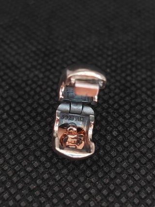 Charm plata 925 tope corazón bañado051-03-00745