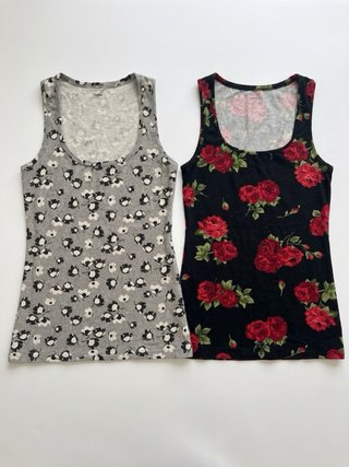 2 Camisetas de Tirantes Estampadas
