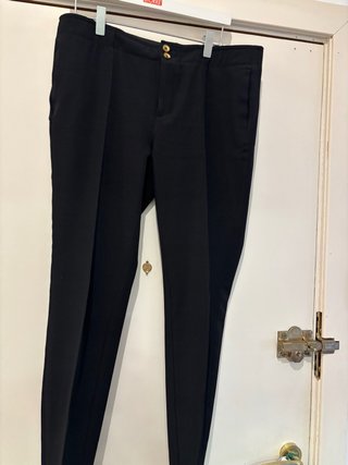 Pantalones Negros Massimo Dutti
