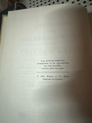Antiguo libro J. TERRACOL