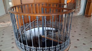Escalera de caracol forja artesanal
