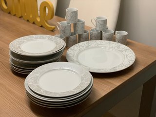 Vajilla Porcelana 60 Piezas 12 Servicios