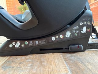 Silla coche Britax Römer negra