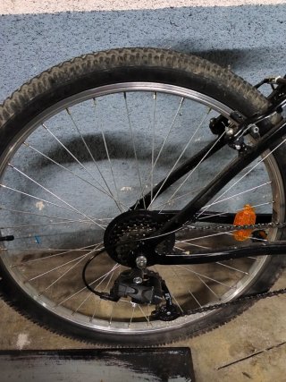 Bicicleta Rockrider ST50 Negra Talla S