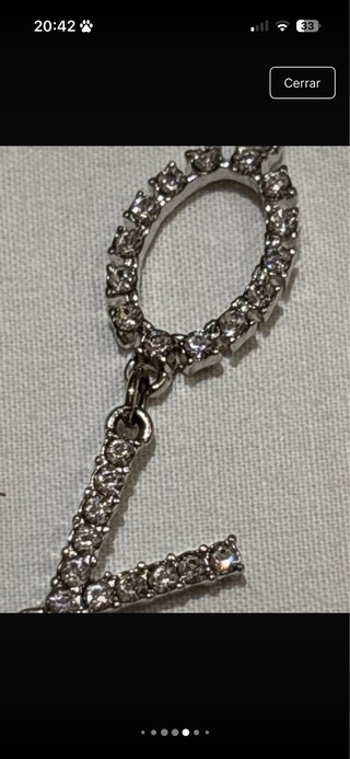 Pendientes Largos Love con Cristales