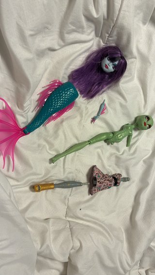 Piezas Monster High sueltas
