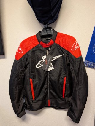 Chaqueta Alpinestars Negra y Roja