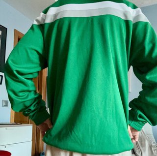 Chaqueta deportiva Adidas verde unisex