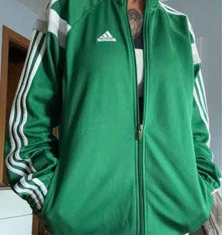 Chaqueta deportiva Adidas verde unisex
