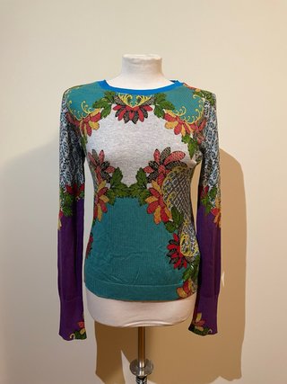 Jersey Desigual Gris Talla S