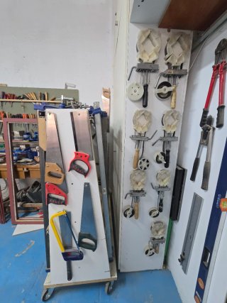 Lote de sargentos de carpintería.