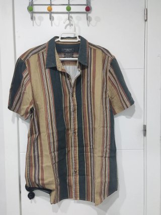 Camisa de Manga Corta Pull&Bear Talla M