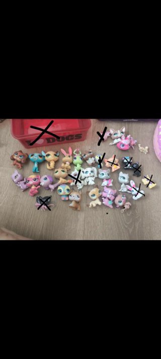 Lote de figuras Littlest Pet Shop usadas