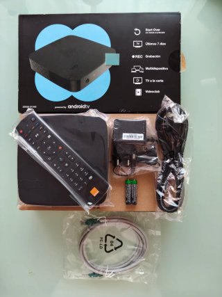 Descodificador TV Android Orange