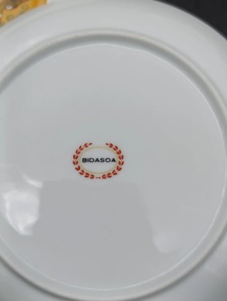 Juego peritivos porcelana Bidasoa