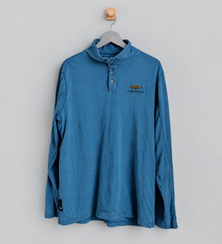 Camiseta PME Legend Henley Talla XL Azul