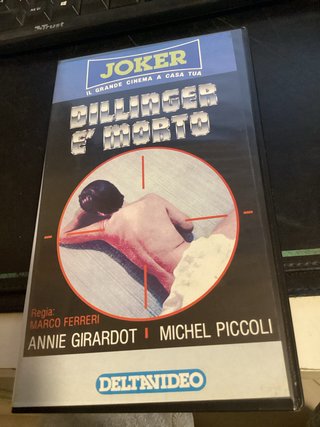 VHS Dillinger è Morto Joker Delta Video