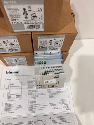 5 Actuadores Reguladores BTicino F418U2